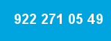922 271 05 49 922 271 05 49